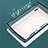 Coque Rebord Contour Silicone et Vitre Transparente Miroir Housse Etui pour Huawei MatePad Pro 5G 10.8 Petit