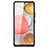 Coque Rebord Contour Silicone et Vitre Transparente Miroir Housse Etui pour Samsung Galaxy A42 5G Petit