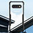 Coque Rebord Contour Silicone et Vitre Transparente Miroir Housse Etui pour Samsung Galaxy S10 Plus Petit
