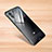 Coque Rebord Contour Silicone et Vitre Transparente Miroir Housse Etui pour Xiaomi Mi 8 Explorer Noir