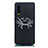 Coque Silicone Constellation Souple Couleur Unie Etui Housse S12 pour Huawei P30 Noir