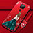 Coque Silicone Dos de Fille Souple Couleur Unie Etui Housse K01 pour Xiaomi Redmi Note 9 Petit