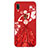 Coque Silicone Dos de Fille Souple Couleur Unie Housse Etui pour Huawei P20 Lite Rouge