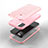 Coque Silicone et Plastique Housse Etui Protection Integrale 360 Degres Bling-Bling U01 pour Apple iPhone 11 Pro Max Petit