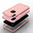 Coque Silicone et Plastique Housse Etui Protection Integrale 360 Degres Bling-Bling U01 pour Apple iPhone X Petit