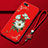 Coque Silicone Fleurs Souple Couleur Unie Etui Housse M02 pour Oppo RX17 Neo Petit