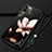 Coque Silicone Fleurs Souple Couleur Unie Etui Housse pour Apple iPhone 12 Pro Max Marron