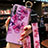 Coque Silicone Fleurs Souple Couleur Unie Etui Housse pour Huawei Y8p Petit