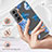 Coque Silicone Fleurs Souple Couleur Unie Etui Housse pour Samsung Galaxy S23 5G Petit