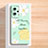 Coque Silicone Fleurs Souple Couleur Unie Etui Housse pour Xiaomi Redmi Note 12 Pro 5G Vert