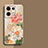 Coque Silicone Fleurs Souple Couleur Unie Etui Housse pour Xiaomi Redmi Note 13 Pro 5G Mixte
