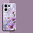 Coque Silicone Fleurs Souple Couleur Unie Etui Housse pour Xiaomi Redmi Note 13 Pro 5G Petit