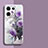 Coque Silicone Fleurs Souple Couleur Unie Etui Housse pour Xiaomi Redmi Note 13 Pro 5G Petit