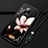 Coque Silicone Fleurs Souple Couleur Unie Etui Housse S01 pour Xiaomi Redmi 10X Pro 5G Marron