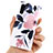 Coque Silicone Fleurs Souple Couleur Unie Etui Housse S02 pour Samsung Galaxy Note 10 Petit