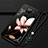 Coque Silicone Fleurs Souple Couleur Unie Etui Housse S05 pour Xiaomi Redmi Note 9 Marron