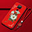 Coque Silicone Fleurs Souple Couleur Unie Etui Housse S05 pour Xiaomi Redmi Note 9 Petit