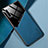 Coque Silicone Gel Motif Cuir Housse Etui avec Magnetique pour Samsung Galaxy Note 10 5G Bleu