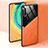 Coque Silicone Gel Motif Cuir Housse Etui avec Magnetique pour Samsung Galaxy Note 10 5G Petit