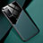 Coque Silicone Gel Motif Cuir Housse Etui avec Magnetique pour Samsung Galaxy S20 FE 4G Vert