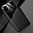 Coque Silicone Gel Motif Cuir Housse Etui avec Magnetique pour Samsung Galaxy S20 Plus 5G Noir