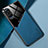 Coque Silicone Gel Motif Cuir Housse Etui avec Magnetique pour Xiaomi Poco F3 GT 5G Bleu