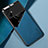 Coque Silicone Gel Motif Cuir Housse Etui avec Magnetique pour Xiaomi Poco M5 4G Bleu