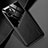 Coque Silicone Gel Motif Cuir Housse Etui avec Magnetique pour Xiaomi Redmi A2 Noir