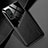 Coque Silicone Gel Motif Cuir Housse Etui avec Magnetique pour Xiaomi Redmi K30S 5G Noir