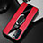 Coque Silicone Gel Motif Cuir Housse Etui avec Support Bague Anneau Aimante Magnetique pour Oppo Reno5 5G Petit