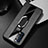 Coque Silicone Gel Motif Cuir Housse Etui avec Support Bague Anneau Aimante Magnetique pour Oppo Reno5 5G Petit