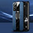 Coque Silicone Gel Motif Cuir Housse Etui avec Support Bague Anneau Aimante Magnetique S03 pour Xiaomi Mi 12 5G Bleu