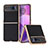 Coque Silicone Gel Motif Cuir Housse Etui B06H pour Motorola Moto Razr 40 5G Petit