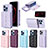 Coque Silicone Gel Motif Cuir Housse Etui BF3 pour Apple iPhone 15 Pro Max Petit