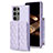 Coque Silicone Gel Motif Cuir Housse Etui BF5 pour Samsung Galaxy S25 Ultra 5G Petit