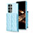 Coque Silicone Gel Motif Cuir Housse Etui BF5 pour Samsung Galaxy S25 Ultra 5G Petit