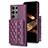 Coque Silicone Gel Motif Cuir Housse Etui BF5 pour Samsung Galaxy S25 Ultra 5G Petit