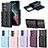 Coque Silicone Gel Motif Cuir Housse Etui BF5 pour Samsung Galaxy S25 Ultra 5G Petit