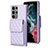 Coque Silicone Gel Motif Cuir Housse Etui BF6 pour Samsung Galaxy S23 Ultra 5G Petit