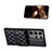 Coque Silicone Gel Motif Cuir Housse Etui BF6 pour Samsung Galaxy S25 Ultra 5G Petit