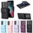 Coque Silicone Gel Motif Cuir Housse Etui BF6 pour Samsung Galaxy S25 Ultra 5G Petit