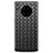 Coque Silicone Gel Motif Cuir Housse Etui D01 pour Huawei Mate 30 Pro Noir