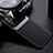 Coque Silicone Gel Motif Cuir Housse Etui FL1 pour Oppo F19 Pro+ Plus 5G Noir