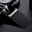Coque Silicone Gel Motif Cuir Housse Etui FL1 pour Samsung Galaxy A31 Noir