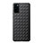 Coque Silicone Gel Motif Cuir Housse Etui H01 pour Huawei Honor View 30 5G Noir