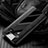 Coque Silicone Gel Motif Cuir Housse Etui H01 pour Samsung Galaxy S10 5G Noir