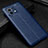 Coque Silicone Gel Motif Cuir Housse Etui H02 pour Xiaomi Mi 11 Lite 5G Bleu