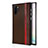 Coque Silicone Gel Motif Cuir Housse Etui H03 pour Samsung Galaxy Note 10 Plus 5G Marron