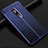Coque Silicone Gel Motif Cuir Housse Etui H03 pour Xiaomi Redmi K20 Pro Bleu