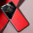 Coque Silicone Gel Motif Cuir Housse Etui H05 pour Xiaomi Mi 11 Lite 5G Rouge